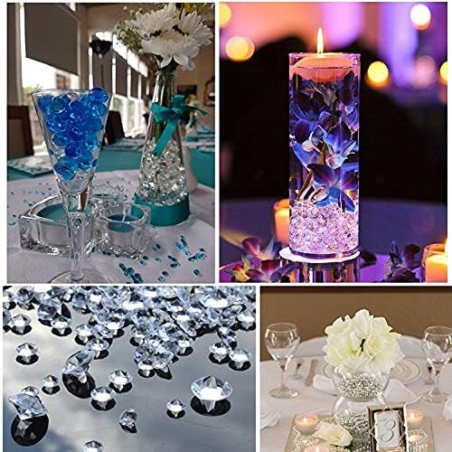 10000 pcs/Pack Wedding Table Scatter Confetti Crystals Acrylic Diamonds Vase Fillers 4.5 mm