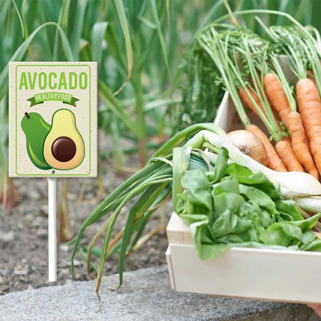 Eveokoki Aluminum Seed & Plant Labels - Plant Markes for Seedlings-Plant Tags for Pots - Garden