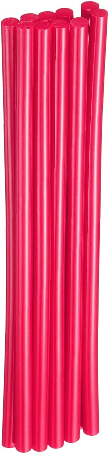 HARFINGTON 10pcs Hot Glue Sticks 0.28" Dia x 7.87" Long EVA Mini Hot Melt Adhesive Glue Stick for