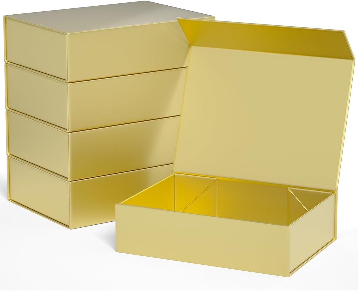 Gift Boxs 11.9" x 8.5" x 3.3" with Magnetic Closure Lid Gift Boxs for Presents,Bridesmaid Gifts
