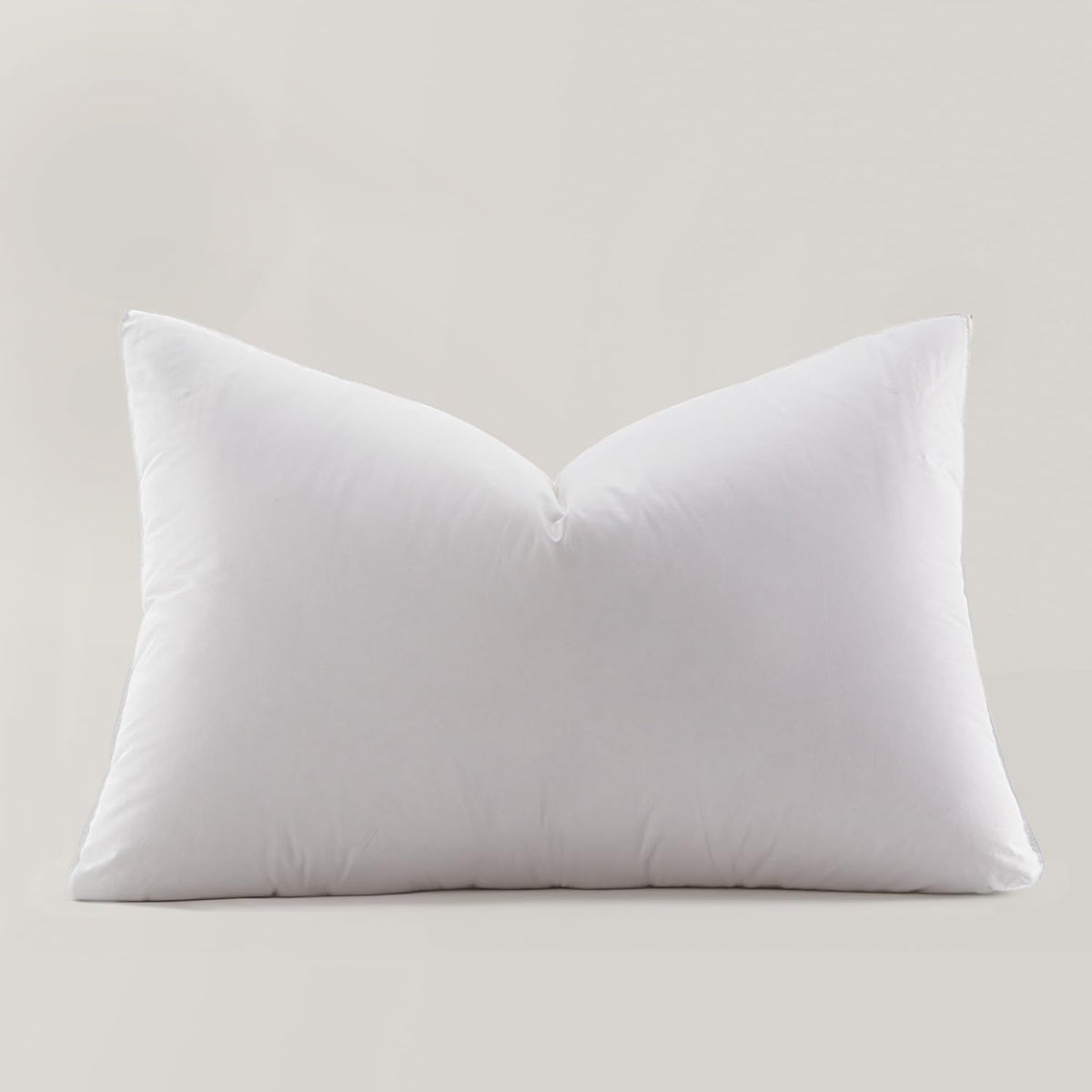 Globon Ultra Soft Down Pillow Standard Size, All Down Filled Bed Pillow for Sleeping, 100% Cotton