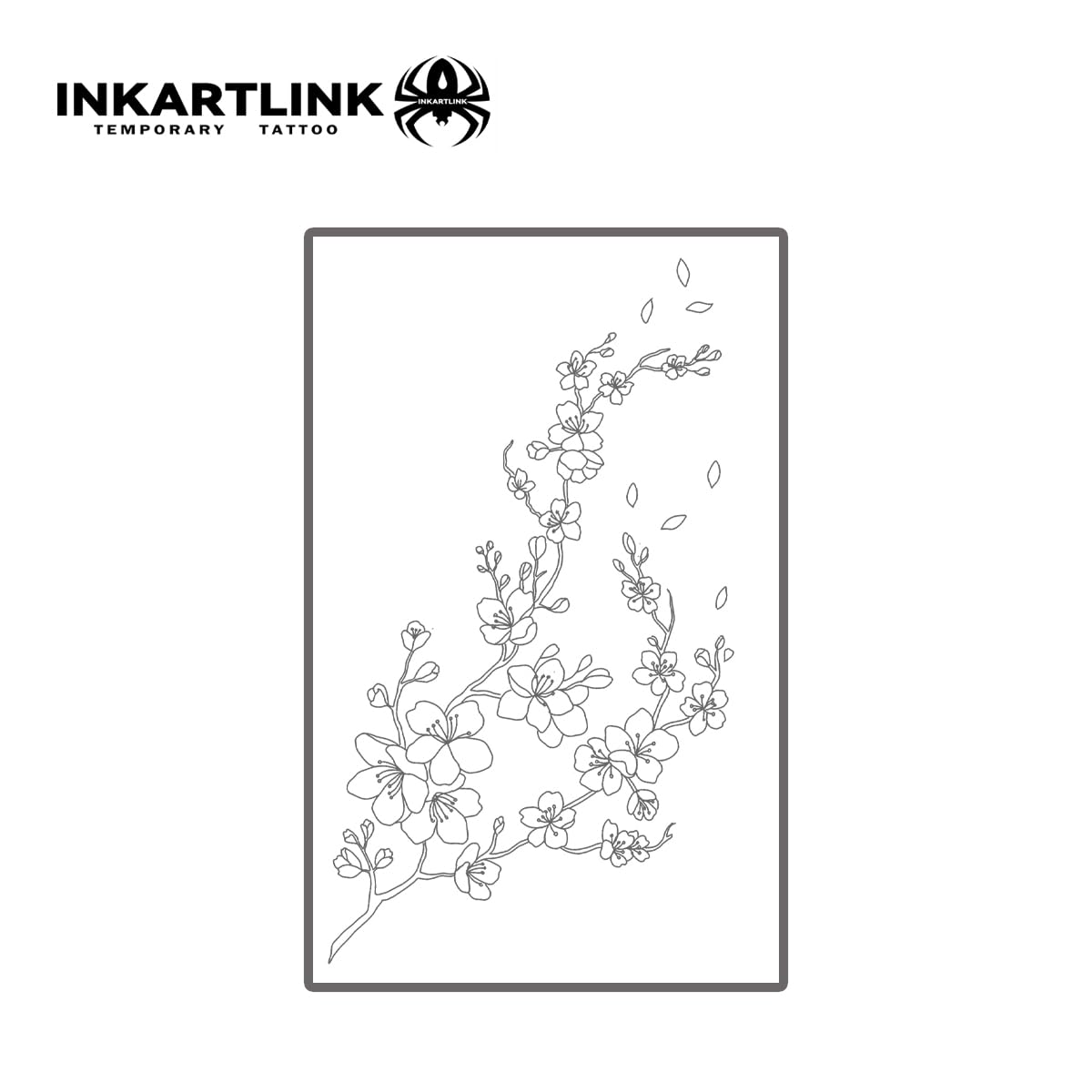 INKARTLINK Tattoo Tech, 2 Sheets Extra Large Semi Permanent Tattoo, Adult Art Design Temporary