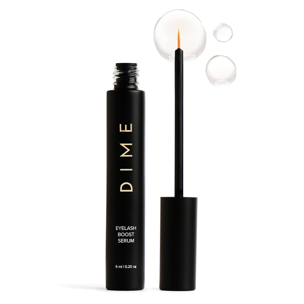 DIME Beauty Eyelash Boost Serum, Eyelash Growth Serum for Healthier, Longer, Thicker Eyelashes