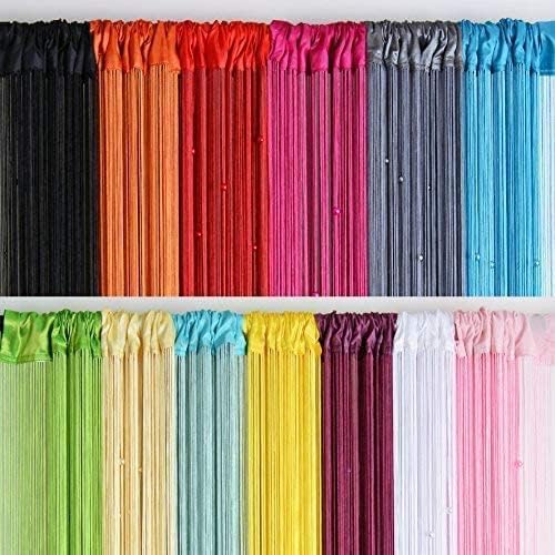 Beaded Doorway Curtain Door Beads Dense String Curtains Fringe Hippie Perfect for Wall Hanging