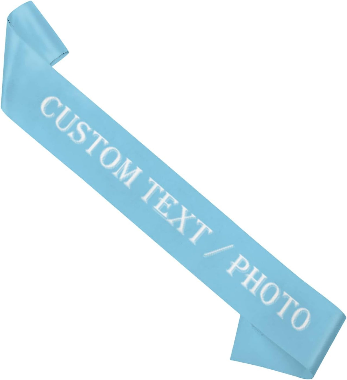 Custom Sash,Personalized Birthday Sash with Text Photo,Customized Bachelorette Sash Quote Sash
