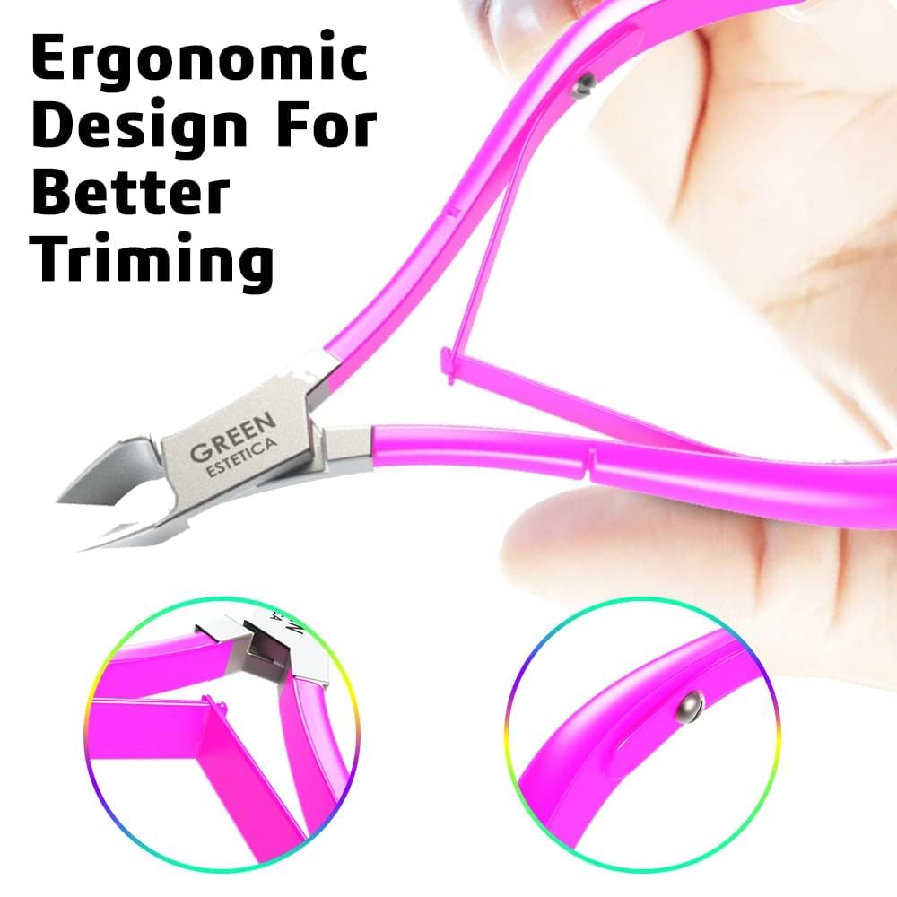 Professional Cuticle Trimmer Nail Cuticle Cutter Stainless Steel Cuticle Nippers with Sharp Blades