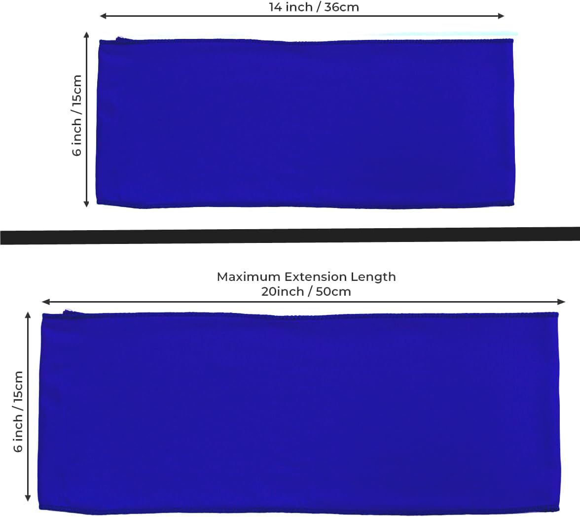 MDS Pack of 200 Spandex Chair Sashes Bows Elastic Stretch Dining Chair Bands Ties Without Slider