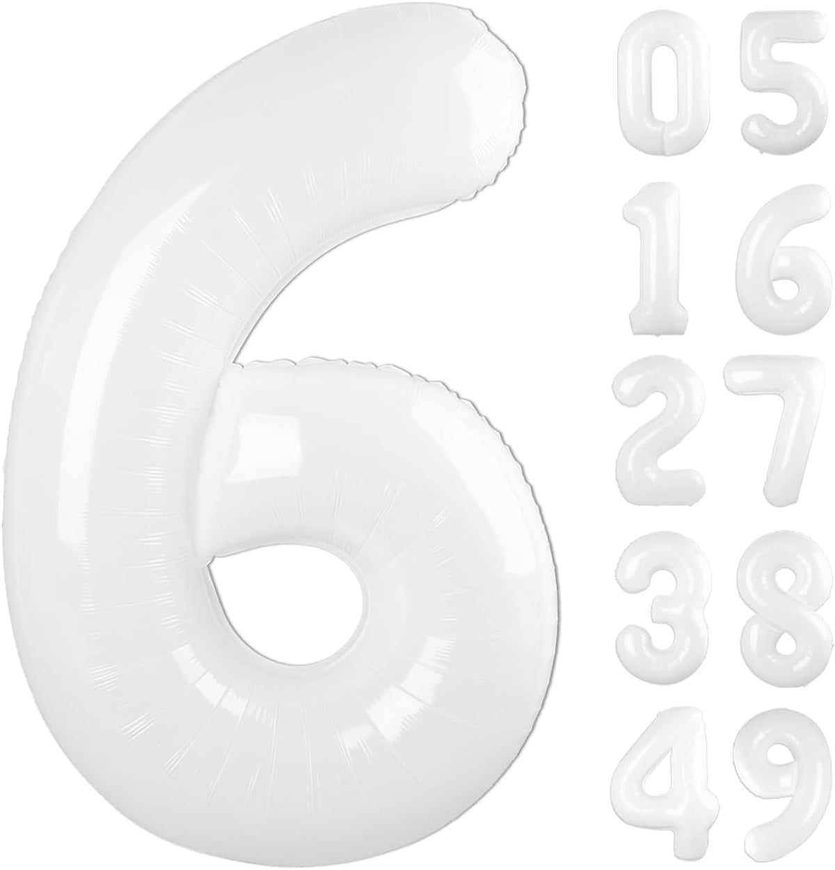 2026 number balloon whiteness