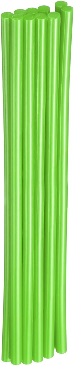 HARFINGTON 10pcs Hot Glue Sticks 0.28" Dia x 9.84" Long EVA Mini Hot Melt Adhesive Glue Stick for