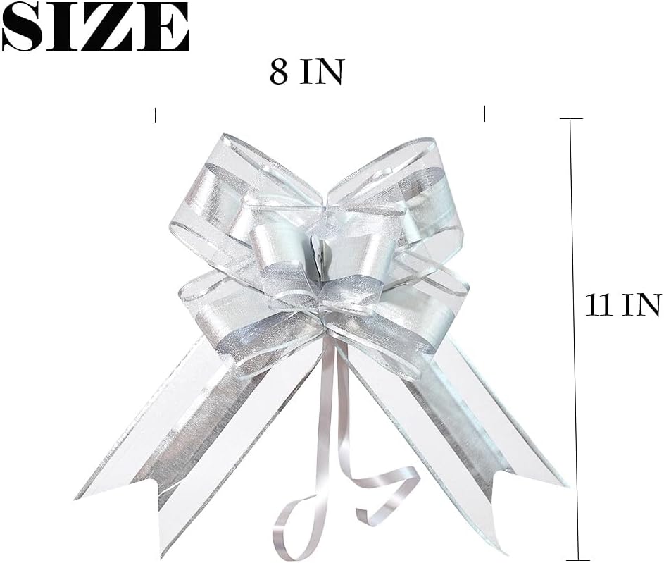 Large Bows for Gift Wrapping, Big Bow for Present, Wedding Decor, Christmas Gifts Decoration for