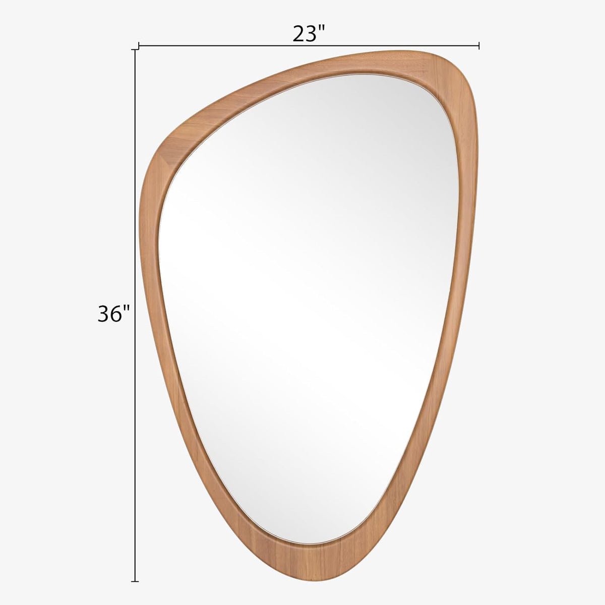 WallBeyond Asymmetrical Mirror, Irregular Wall Mirror, Wall Mirrors Decorative for Bedroom Living
