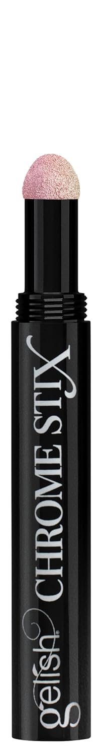 Gelish Chrome Stix, Chrome Nail Powder, Nail Art for Stunning Metallic Finish, Long-Lasting, Easy