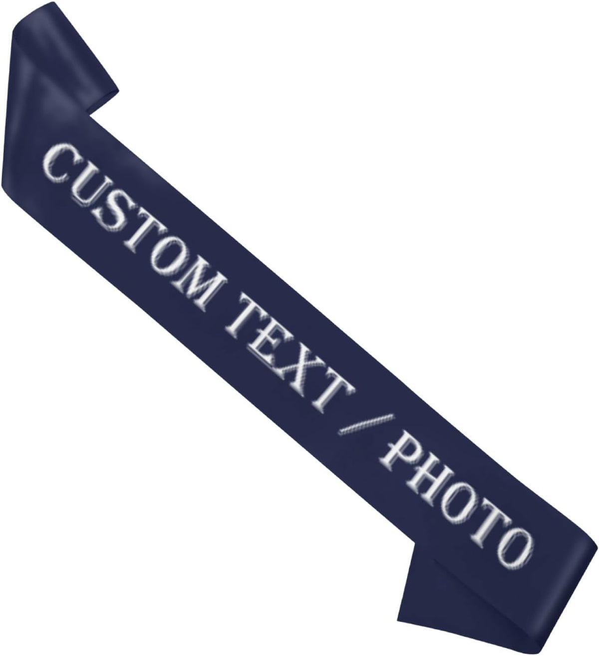 Custom Sash,Personalized Birthday Sash with Text Photo,Customized Bachelorette Sash Quote Sash