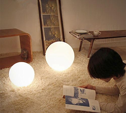 Mr.Go 6-inch RGB Color-Changing LED Globe Orb Light w/Remote, Mood Lamp Kids Night Light, 16