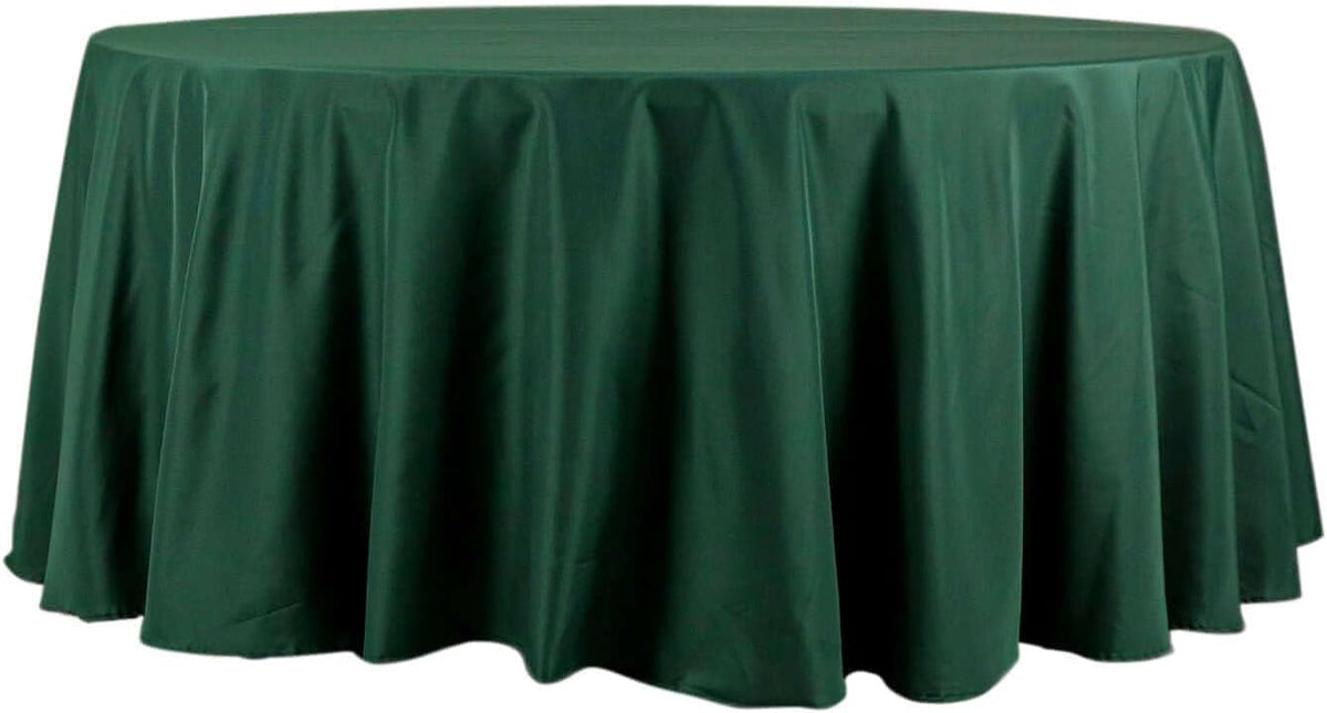 Efavormart Round Tablecloth, 120 Inch Stain & Wrinkle Resistant Washable Table Cloth, Decorative
