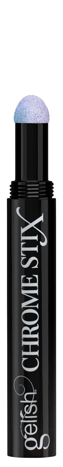 Gelish Chrome Stix, Chrome Nail Powder, Nail Art for Stunning Metallic Finish, Long-Lasting, Easy