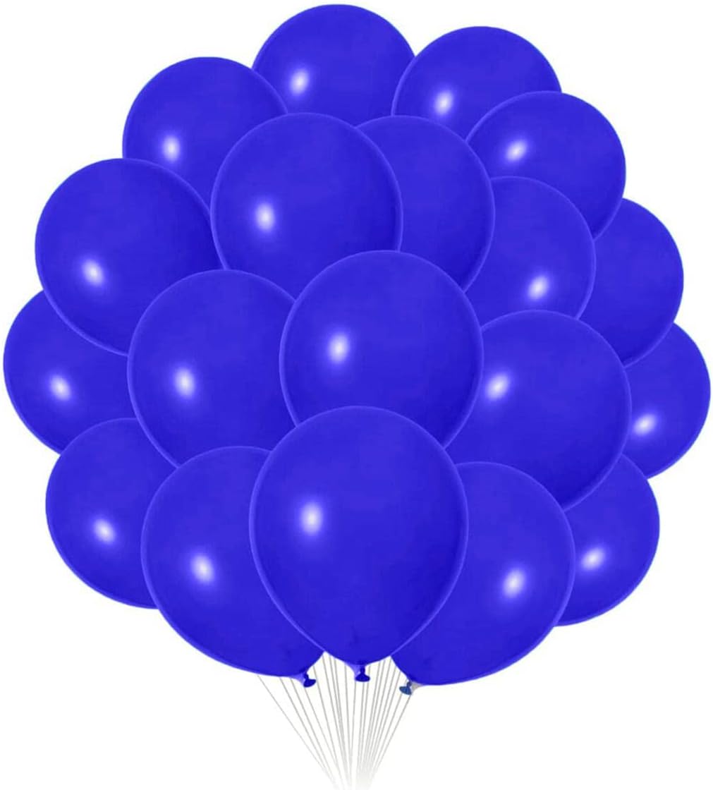 300 Pack Royal Blue Balloons 12 inch Blue Latex Party Balloon Bulk for Various Party Events