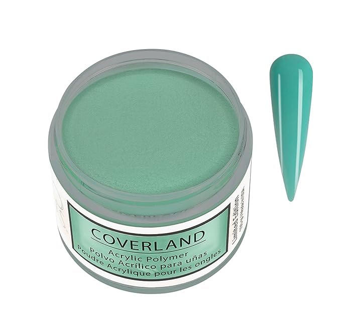 Tones Coverland Acrylic Nail Powder "Mint Cream" - Limited Edition Acrylic Powder for Nail Design