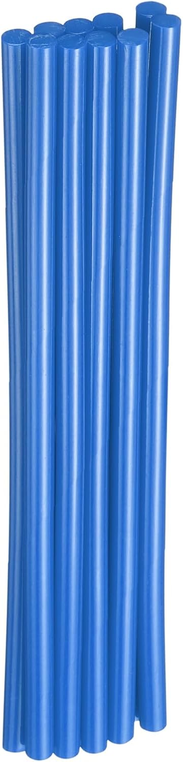 HARFINGTON 10pcs Hot Glue Sticks 0.28" Dia x 7.87" Long EVA Mini Hot Melt Adhesive Glue Stick for