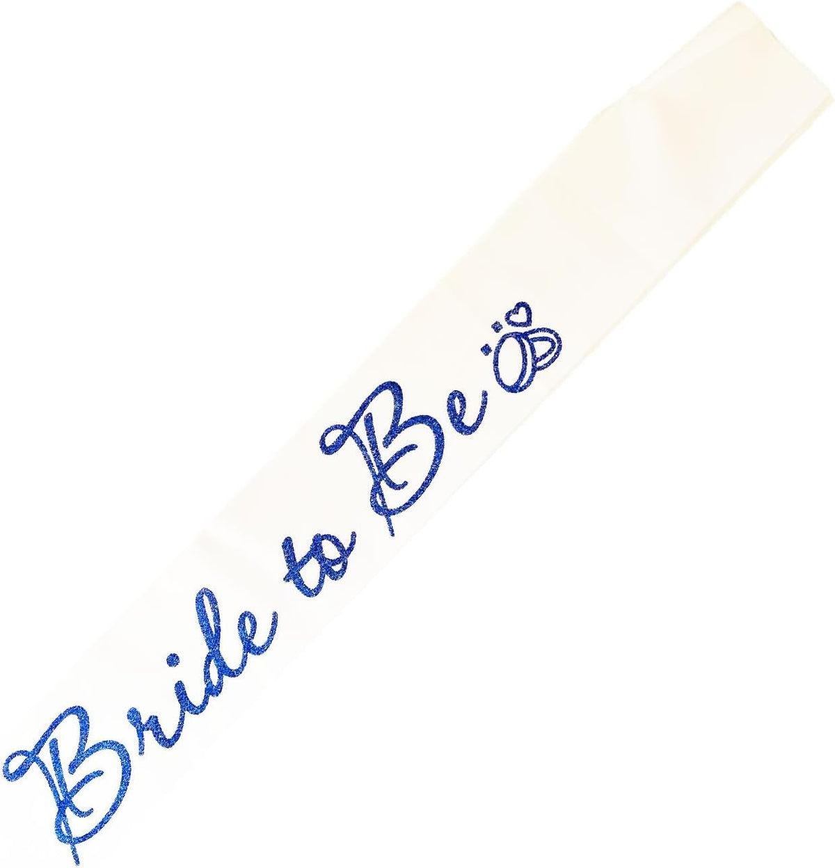 White Bride to Be Sash for Bridal Shower Bachelorette Party Wedding Hen Party Decorations