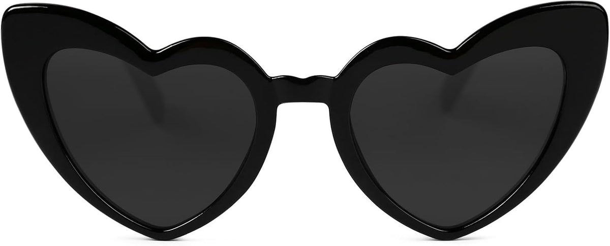 YOGFIT Heart Sunglasses for Women Fashion Classic Love Eye Protection Sunglasses Vintage Cute Heart