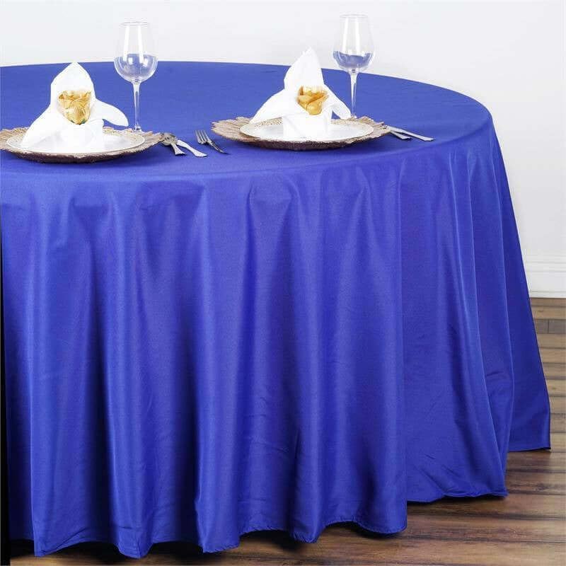 Efavormart Round Tablecloth, 108 Inch Stain & Wrinkle Resistant Washable Table Cloth, Decorative
