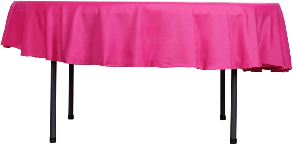 Efavormart Round Tablecloth, 90 Inch Stain & Wrinkle Resistant Washable Table Cloth, Decorative
