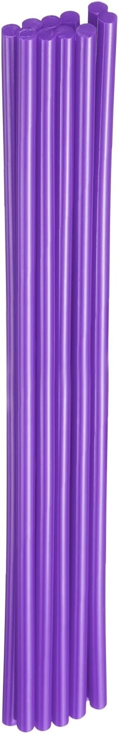 HARFINGTON 10pcs Hot Glue Sticks 0.28" Dia x 11.81" Long EVA Mini Hot Melt Adhesive Glue Stick for