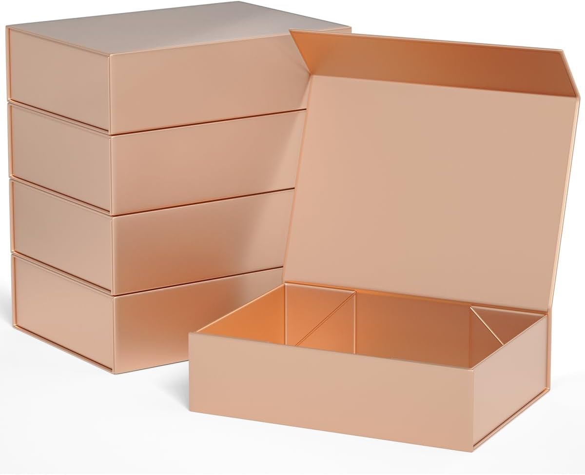 Gift Boxes 11.9" x 8.5" x 3.3" with Magnetic Closure Lid Boex for Presents,Bridesmaid Gifts