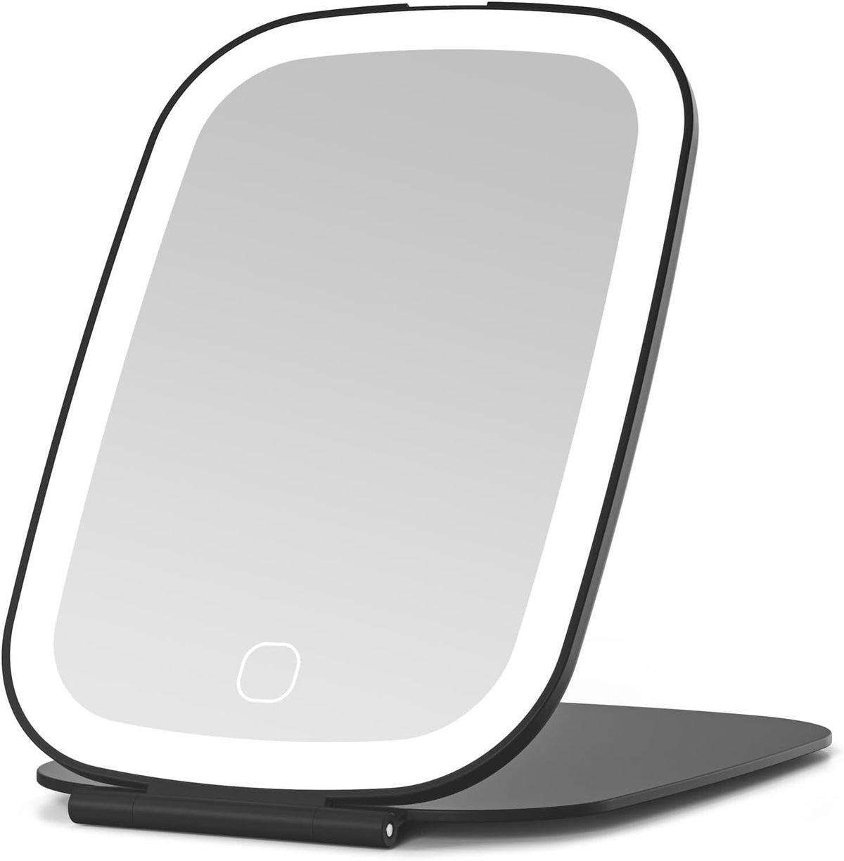 Rechargeable Travel Mirror with Light, Portable Mirror, 3 Color Light, 7.5 inch Ultra Thin and