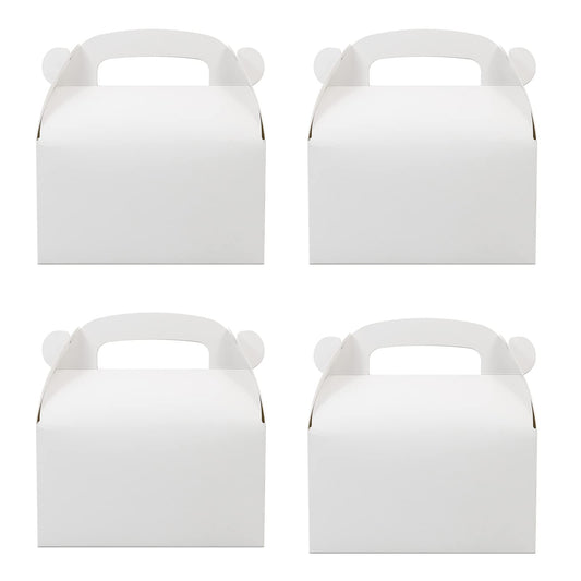 Oletx 30Pcs White Party Favor Treat Boxes Goodie Paper Gift Box
