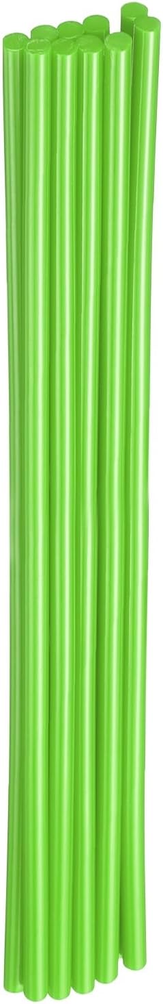 HARFINGTON 10pcs Hot Glue Sticks 0.28" Dia x 11.81" Long EVA Mini Hot Melt Adhesive Glue Stick for