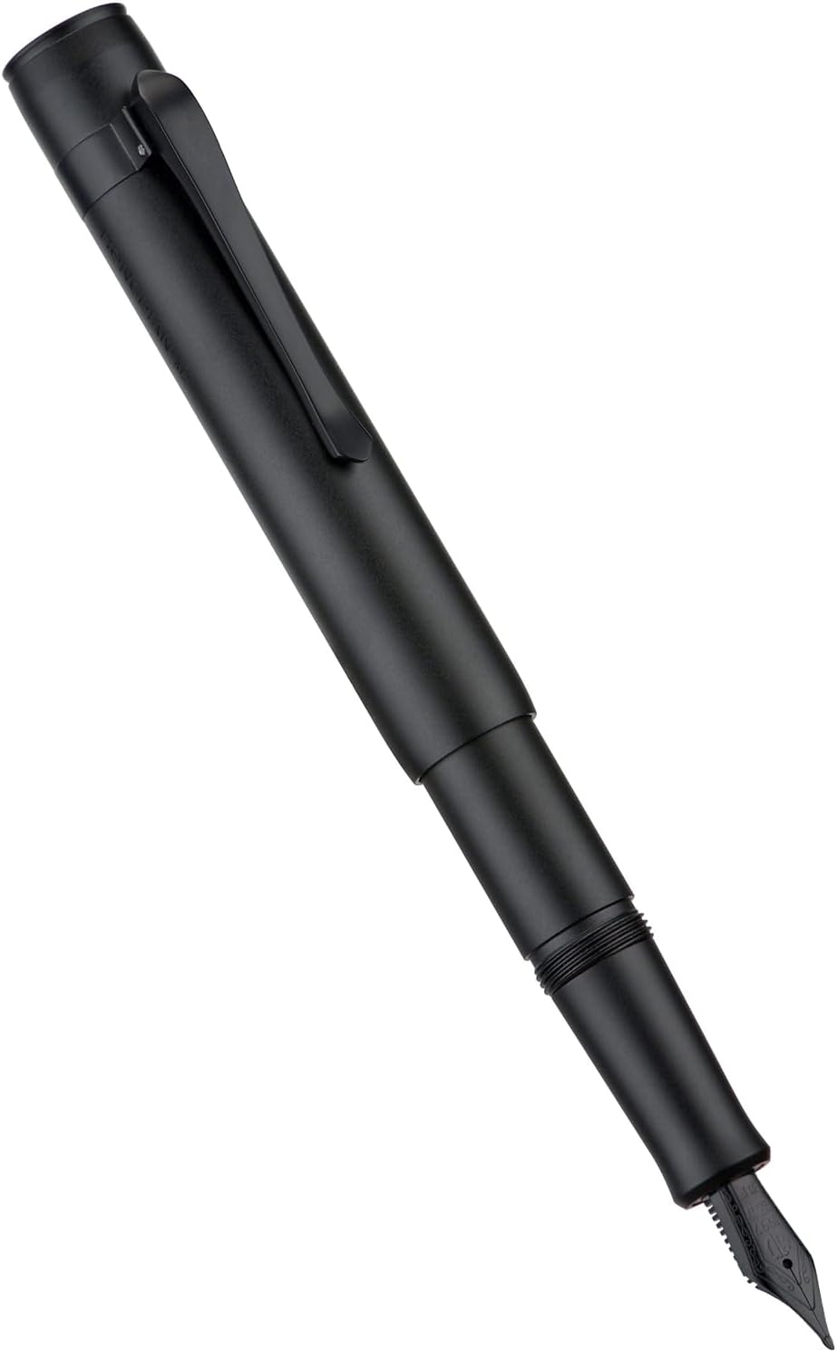 Hongdian M2 Black Forest Mini Fountain Pen, Long Blade Nib & Sleek Shape Aluminium Short Pocket