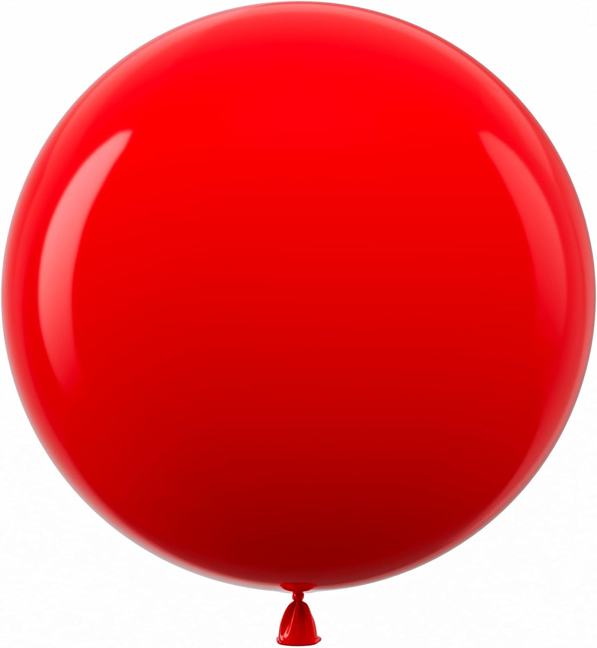 Bezente Red Giant Balloons 36 Inch - 8 Pack Jumbo Red Balloon Large Round Latex Balloon for Photo