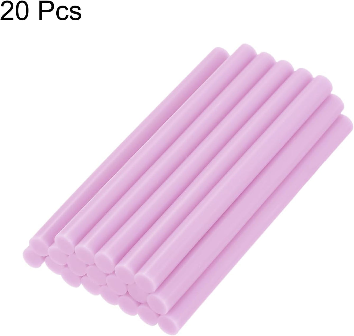 uxcell 20pcs Hot Glue Sticks for Glue Gun 7mm/0.27-inch x 4-inch Mini Hot Melt Adhesive Glue Stick