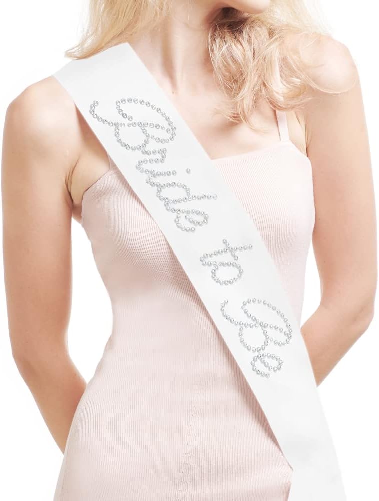 xo, Fetti Rhinestone Bride To Be Sash | Bachelorette Party Decorations, Bridal Shower Gift