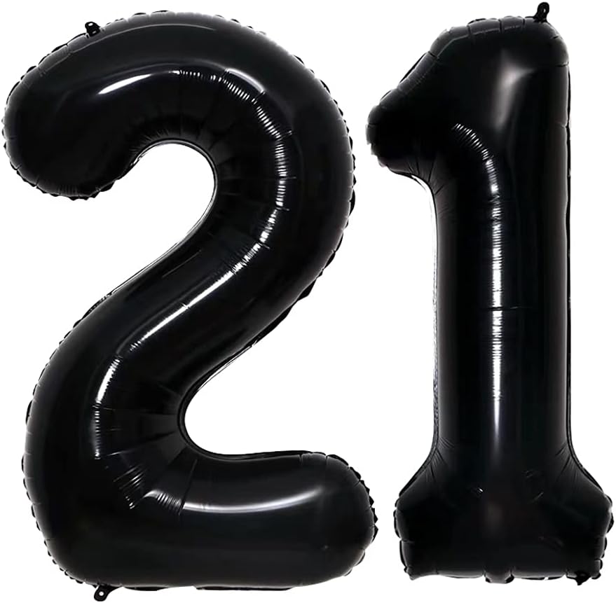 GOER Number 12 Balloons for 12th Birthday Sweet 12 Party Decorations,42 Inch Jumbo Foil Helium 21