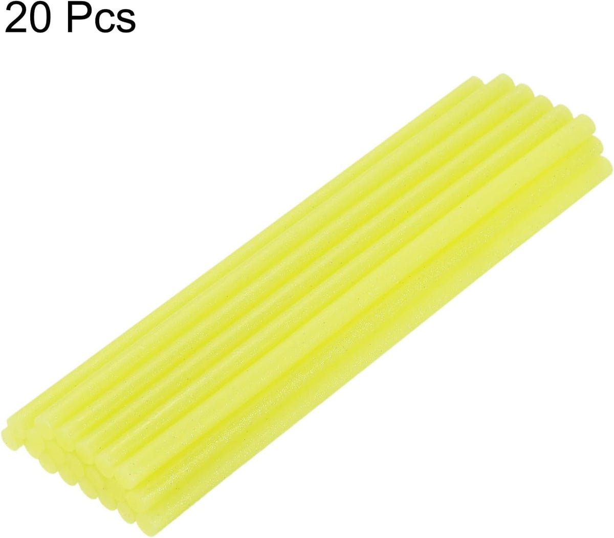 uxcell 20pcs Hot Glue Sticks for Glue Gun 7mm/0.27-inch x 8-inch Mini Hot Melt Adhesive Glue Stick