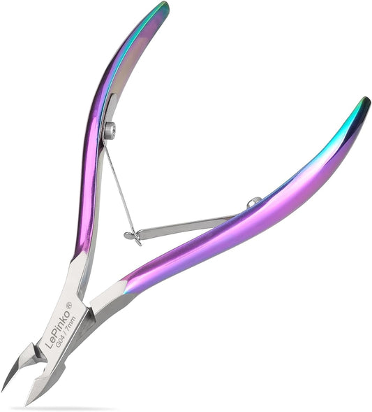 LePinko Professional Cuticle Trimmer kit, Super Sharp Dead Skin Clipper, Labor-saving Cuticula