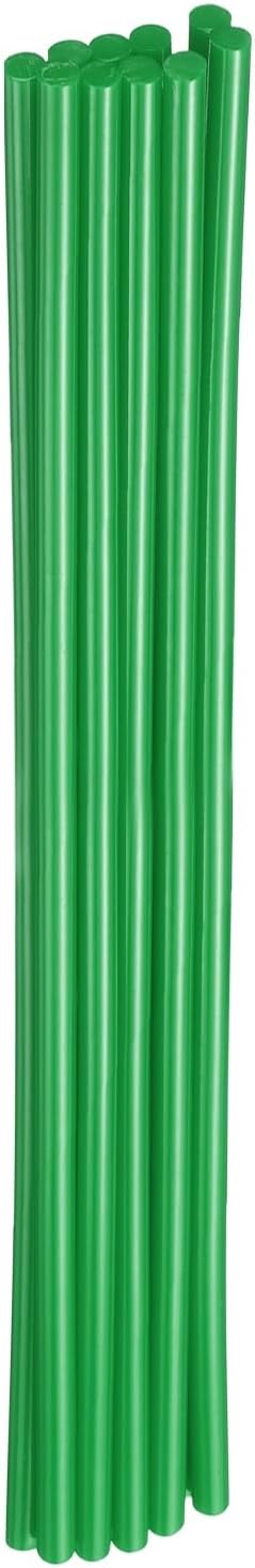 HARFINGTON 10pcs Hot Glue Sticks 0.28" Dia x 11.81" Long EVA Mini Hot Melt Adhesive Glue Stick for