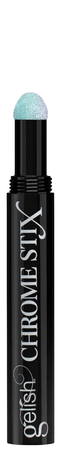 Gelish Chrome Stix, Chrome Nail Powder, Nail Art for Stunning Metallic Finish, Long-Lasting, Easy