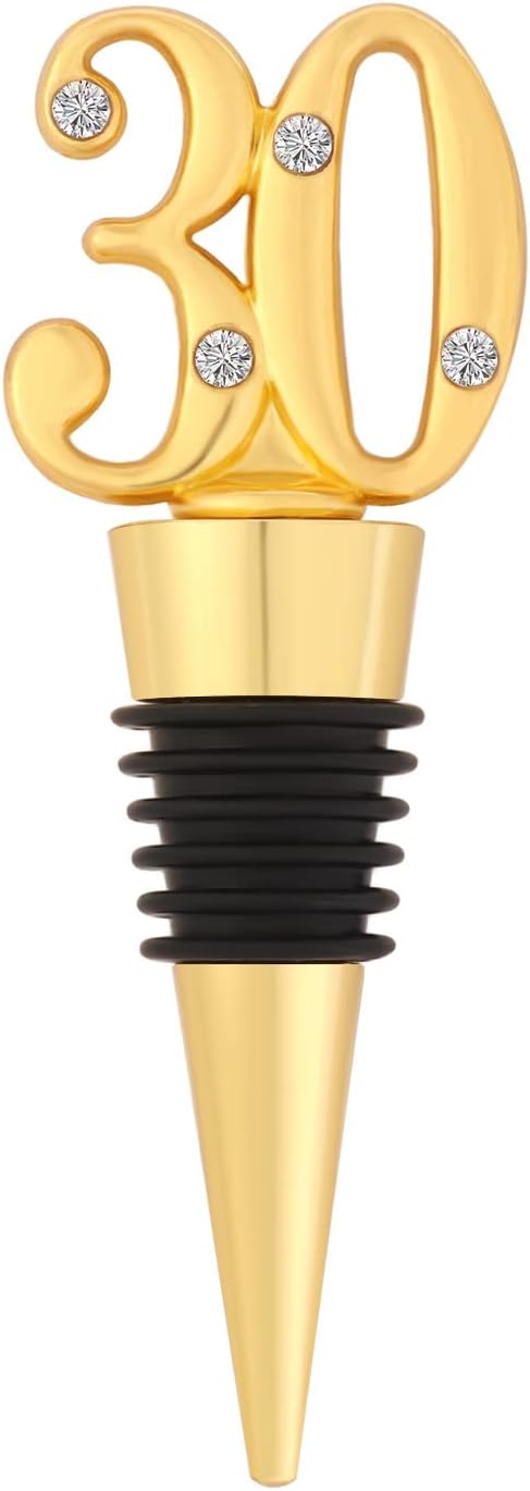 24 Pack 30th Birthday Favors For Guests 30 Wine Bottle Stoppers With Gift Box For Wedding
