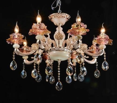16 Pack 20" Hanging Crystals for Chandeliers Clear Teardrop Crystal Chandelier Pendants Parts