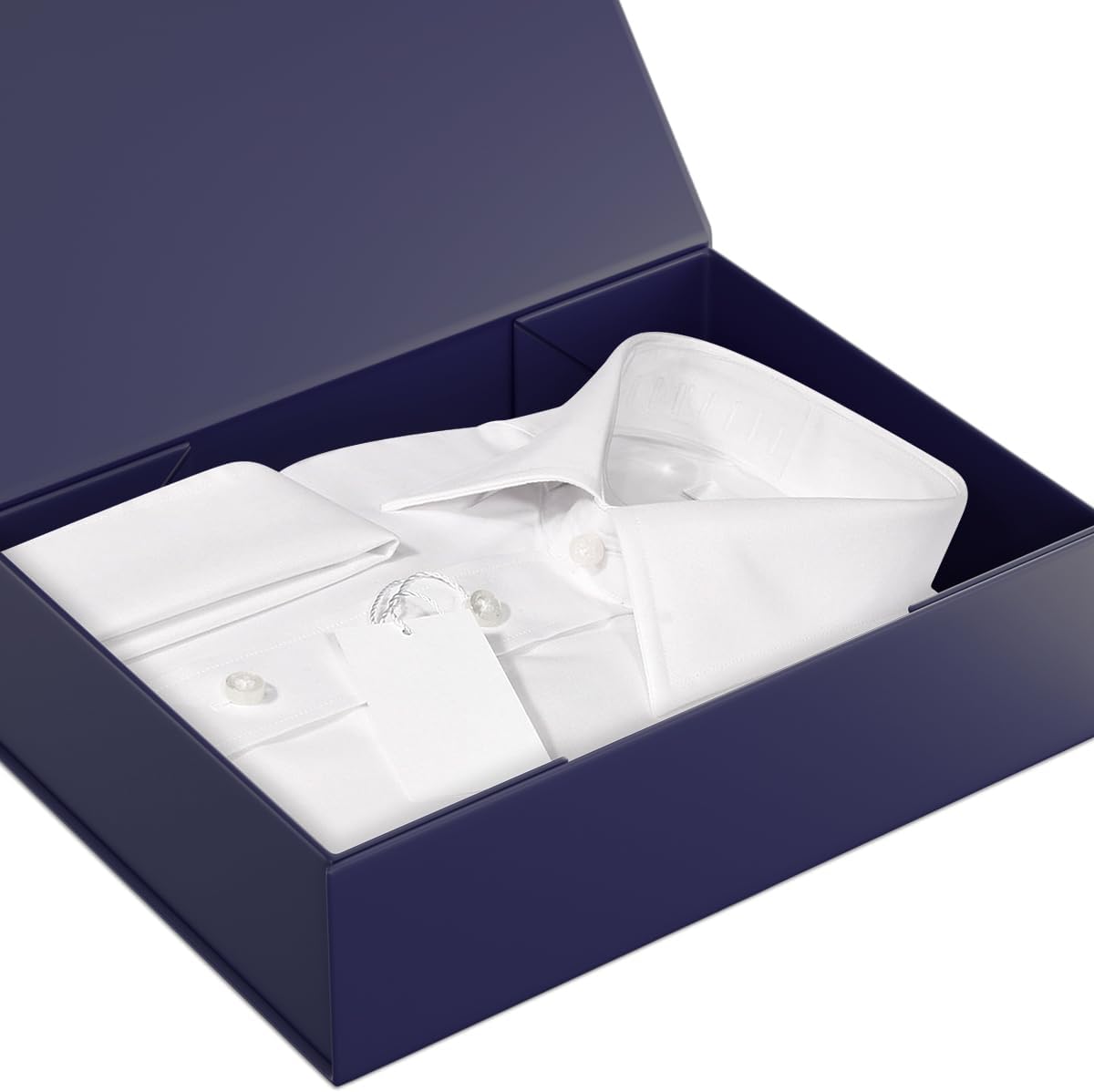 Blue Gift Box 11.9" x 8.5" x 3.3" with Magnetic Closure Lid Boex for Presents,Bridesmaid Gifts