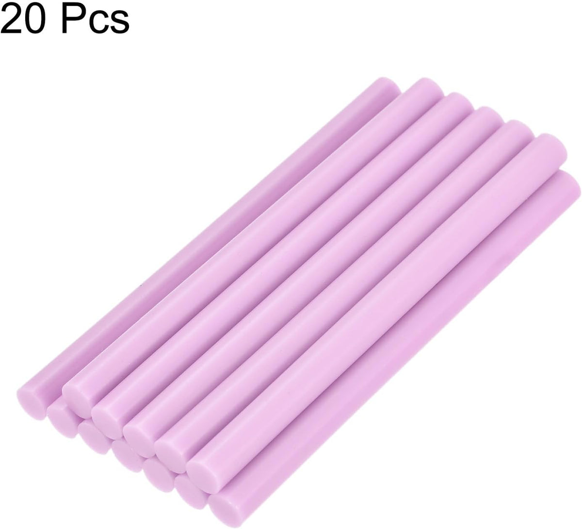 uxcell 20pcs Hot Glue Sticks for Glue Gun 11mm/0.43-inch x 8-inch Mini Hot Melt Adhesive Glue Stick