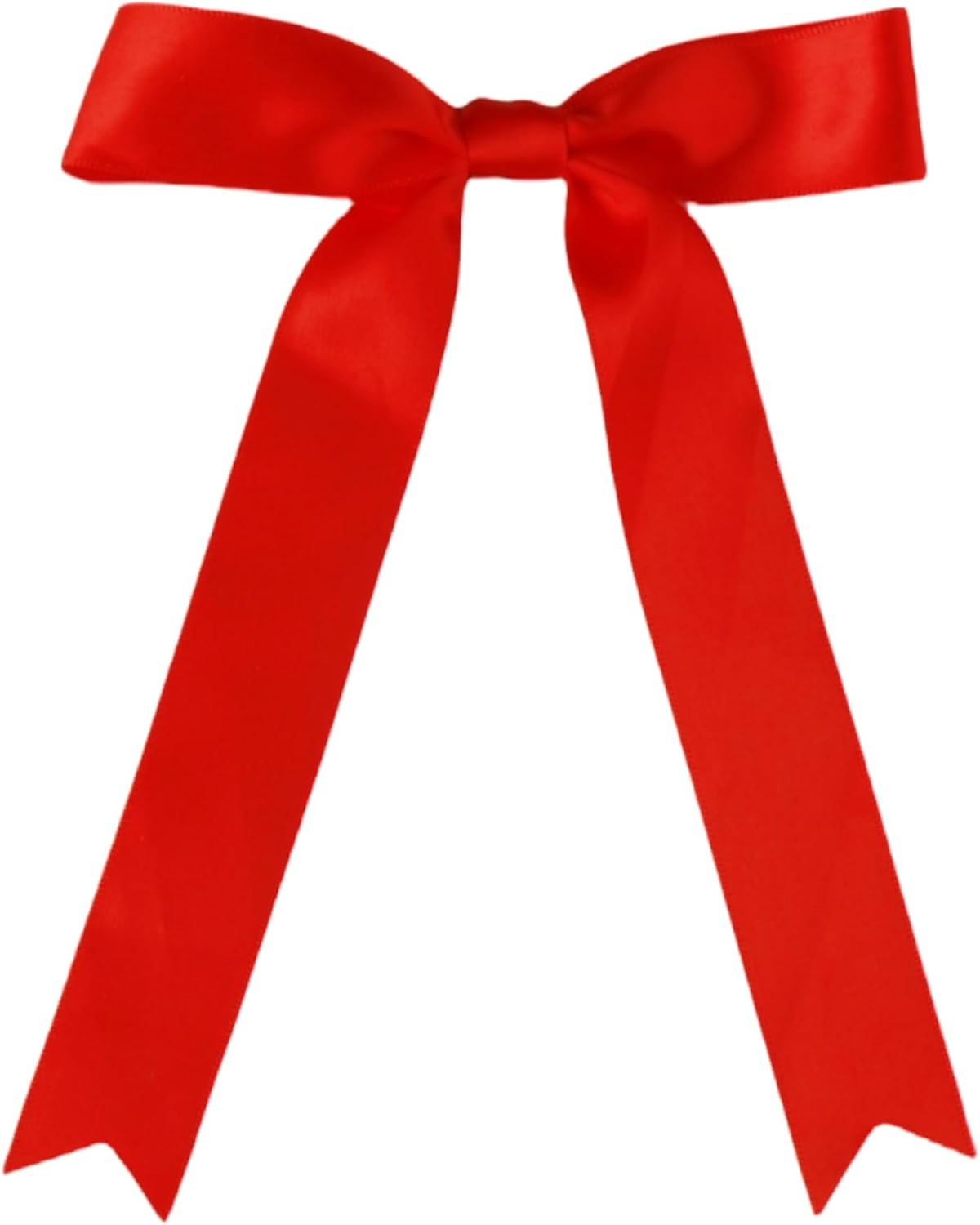 30 Pcs Red Satin Bows 6 X 10 Inch Premade Bows with Twist Tie for Wedding Florist Decor, Cake