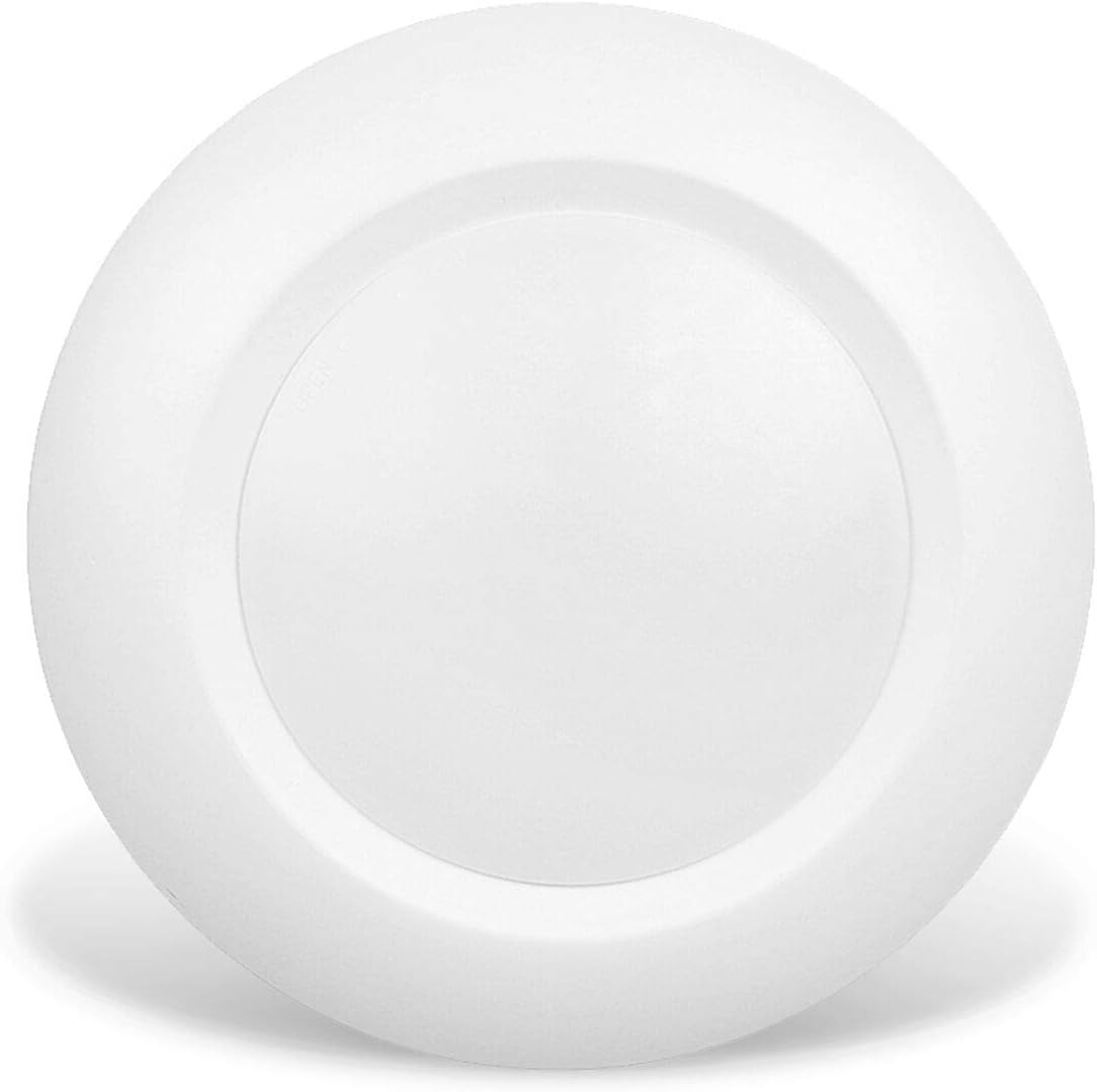 4 Inch LED Low Profile Recessed & Surface Mount Disk Light, Round, 10W, >600 Lumens, 4000K Cool