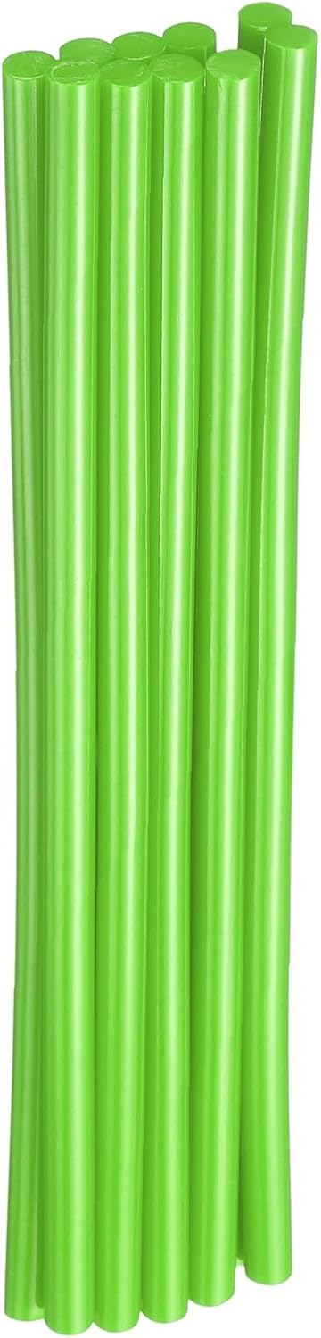 HARFINGTON 10pcs Hot Glue Sticks 0.28" Dia x 7.87" Long EVA Mini Hot Melt Adhesive Glue Stick for