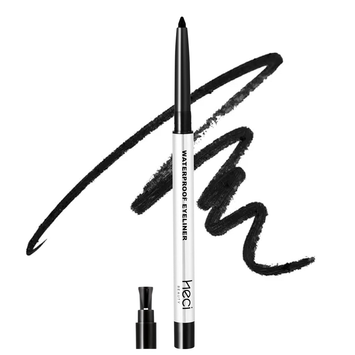 Mechanical Gel Eyeliner Pencil with a High-Pigment, Waterproof & Smudge-resistant, Glide Tip Eye