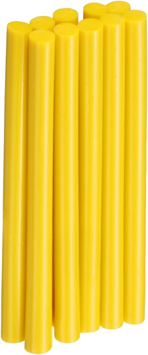 HARFINGTON 10pcs Hot Glue Sticks 0.28" Dia x 3.94" Long EVA Mini Hot Melt Adhesive Glue Stick for